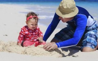 小孩夏日海边游玩攻略，小孩海边玩耍