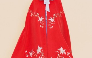 汉服斗篷穿搭红色衣服，汉服斗篷穿搭红色衣服图片