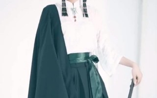 墨绿汉服婚礼穿搭图片，墨绿汉服婚礼穿搭图片大全