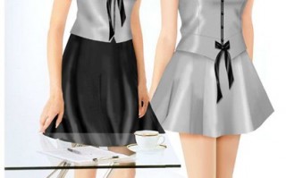 COSPLAY服装效果图教程，cosplay服装设计图