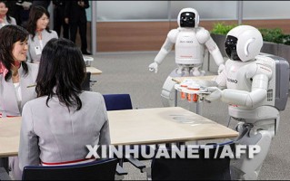 服务员恶搞机器人视频，服务员恶搞机器人视频大全